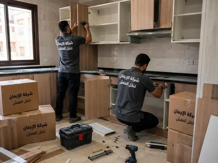 فك وتركيب الاثاث - شركة الإيمان لنقل العفش بالقاهرة والتجمع الخامس